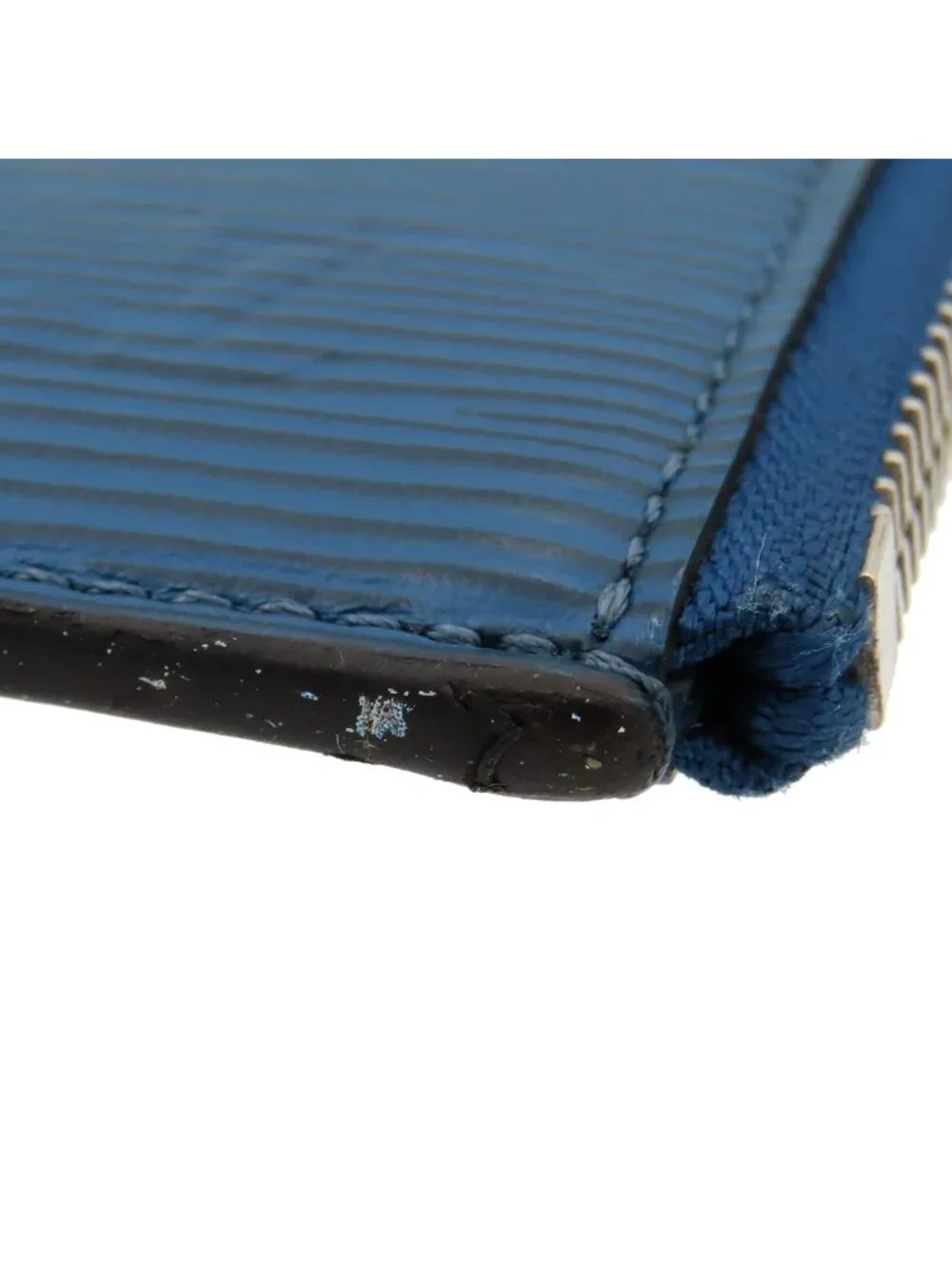 Louis Vuitton Pochette Jules PM Blue Celeste Epi Leather